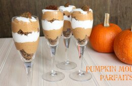 Paleo Pumpkin Mousse Parfaits