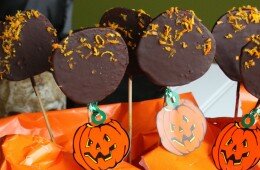 Chocolate Covered Apple Pops