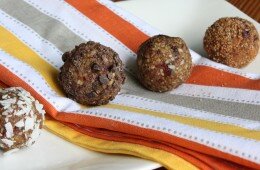 Cranberry-Pumpkin Energy Balls