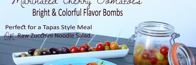 Marinated Cherry Tomatoes