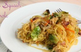 Smokey Chicken Spaghetti Squash Casserole