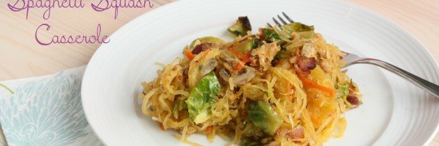 Smokey Chicken Spaghetti Squash Casserole