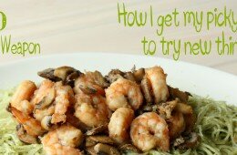 Pesto ~ How I Get My Picky Eater To Try New Things