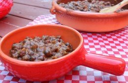 Tomato-Free Baked Adzuki Beans