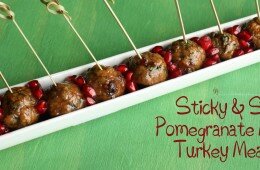 Sticky & Sweet Turkey Meatballs