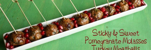 Sticky & Sweet Turkey Meatballs