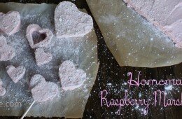 Maple Sweetened Raspberry Marshmallows