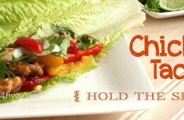 Lettuce Wrapped Chicken Tacos